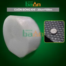 Cuộn bóng khí 30cmx100m (Màng xốp hơi)