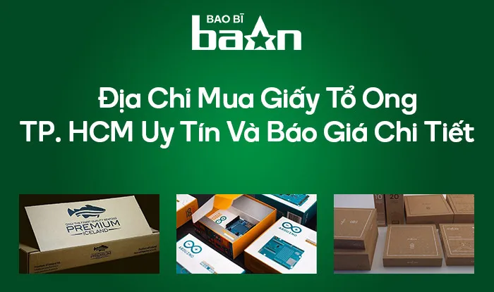 Địa Chỉ Mua Giấy Tổ Ong TP. Hồ Chí Minh Uy Tín Và Báo Giá Chi Tiết