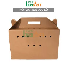 Thùng carton Bế - đục lỗ