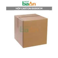 Hộp carton 8x8x8cm