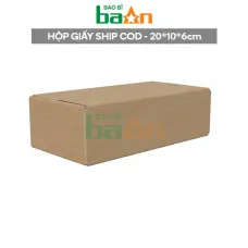 Hộp carton 20x10x6cm