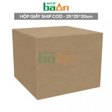 Hộp carton 25x25x20cm