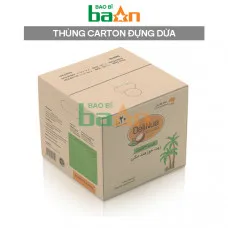 Thùng Carton Đựng Dừa Tươi Xuất Khẩu