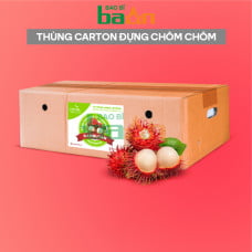 Thùng carton đựng chôm chôm