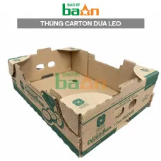 Thùng carton đựng dưa leo