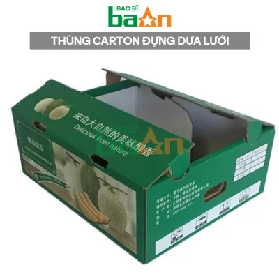 Corrugated Carton Box for Cantaloupe & Muskmelon