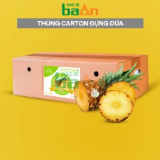 Thùng carton đựng dứa xuất khẩu