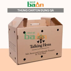 Thùng Carton Đựng Gà - Vận Chuyển An Toàn, Tiện Lợi, Giá Tốt