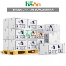 Thùng Carton đựng thuỷ hải sản xuất khẩu