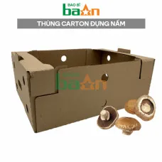 Thùng carton đựng nấm