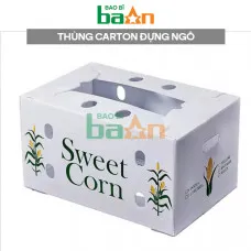 Thùng carton đựng ngô