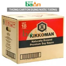 Thùng carton đựng nước tương