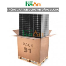 Thùng carton đựng pin năng lượng mặt trời