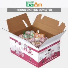 Thùng carton đựng tỏi