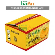 Thùng carton đựng Chuối xuất khẩu