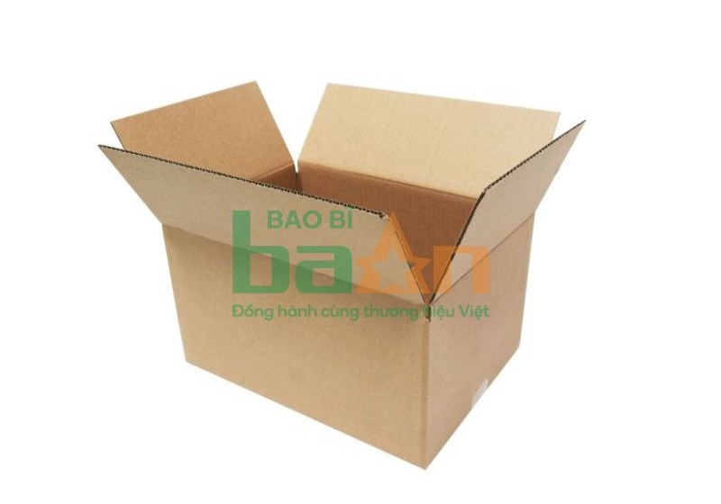 Thùng carton 3 lớp thường khá mỏng chỉ thích hợp đựng đồ vật nhẹ